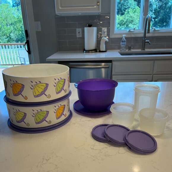 Never Used Tupperware Canister, Impressions and Modular Mates - Picture 15 of 16